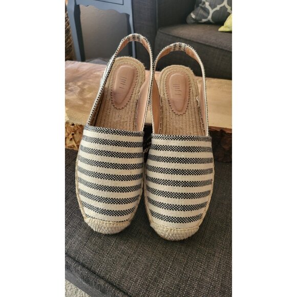 J. JILL BAYLA SLINGBACK ESPADRILLE in Black Neutral size 9.5 - Picture 4 of 10